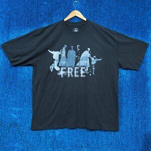Kid Cudi “Free” Album “One Night Only” Graphic T-Shirt Size XXL